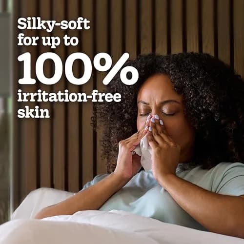 Kleenex Ultra Soft Facial Tissues 60 Tissues per Cube Box | 3-Ply, Hypoallergenic, 4 Cube Boxes thumbnail 3