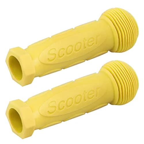 Gladeer Kids Scooter Handle Grips Replacement Handlebars for 2/3/4 Wheeled Child Kick Push Scooters Bike Rocking Car, 2-Pack (Yellow) thumbnail 1