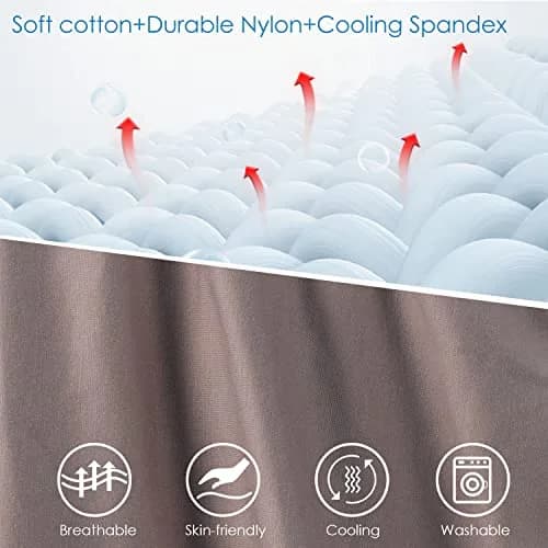 QUEEN ROSE Pregnancy Pillow U Shaped Maternity Body Pillow 139.7cm (55in) | Full Body Support for Side Sleeping thumbnail 2