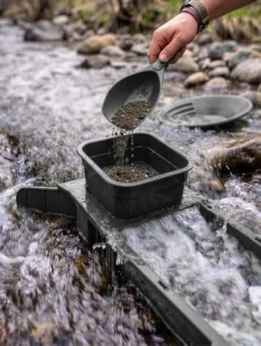 Sluice Fox Gold Sporting_Good Compact Sluice Box & Classifier Set | Portable Prospecting Tool for Remote Gold Panning in India thumbnail 4