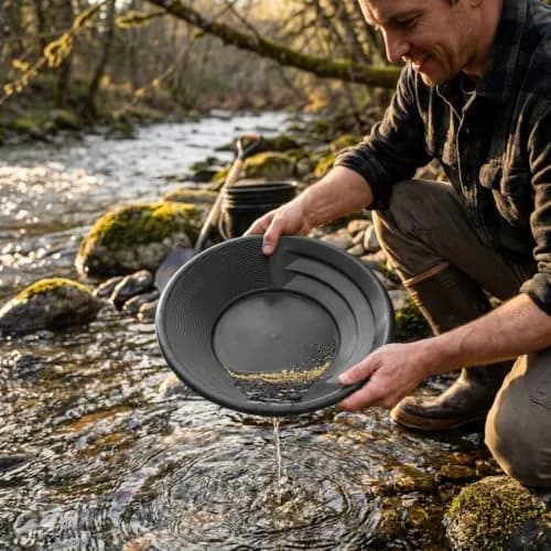 Sluice Fox Gold Sporting_Good Compact Sluice Box & Classifier Set | Portable Prospecting Tool for Remote Gold Panning in India thumbnail 6