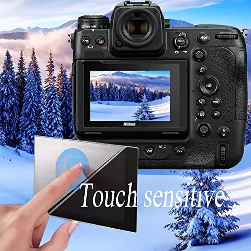 PCTC Tempered Glass Screen Protector for Nikon Z9 Z8 (2+2 Pack) | LCD & Top Screen Protection thumbnail 3