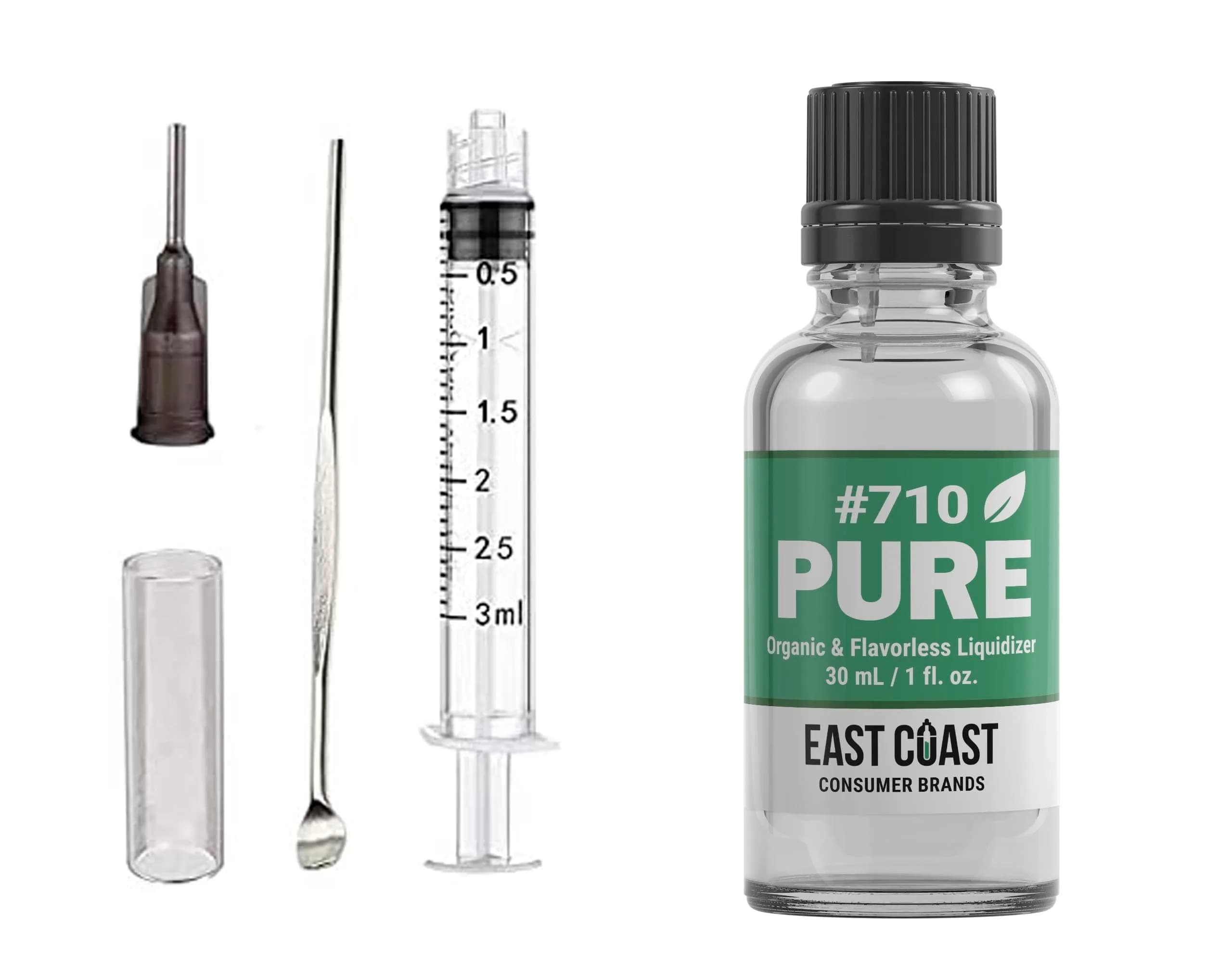 East Coast Terpenes Flavorless Original Liquidizer 30ml (1 Fl Oz) + Tool Kit | Plant-Based Extracts for Concentrates — 1 Fl Oz