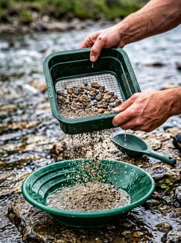 Sluice Fox Compact Gold Panning Kit | Portable Sluice Box & Classifier Pans for Remote Expeditions thumbnail 4