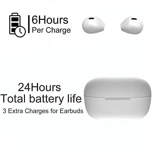 eleror Pro X6s Mini Wireless Bluetooth Earbuds, 10mm Dynamic Driver | Invisible Design for Work & Daily Use thumbnail 7