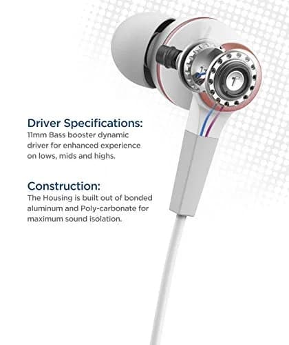 Thore Water Resistant Wired Lightning Earbuds 11mm Dynamic Drivers | Sweat/Water Resistant Headphones with Mic thumbnail 2