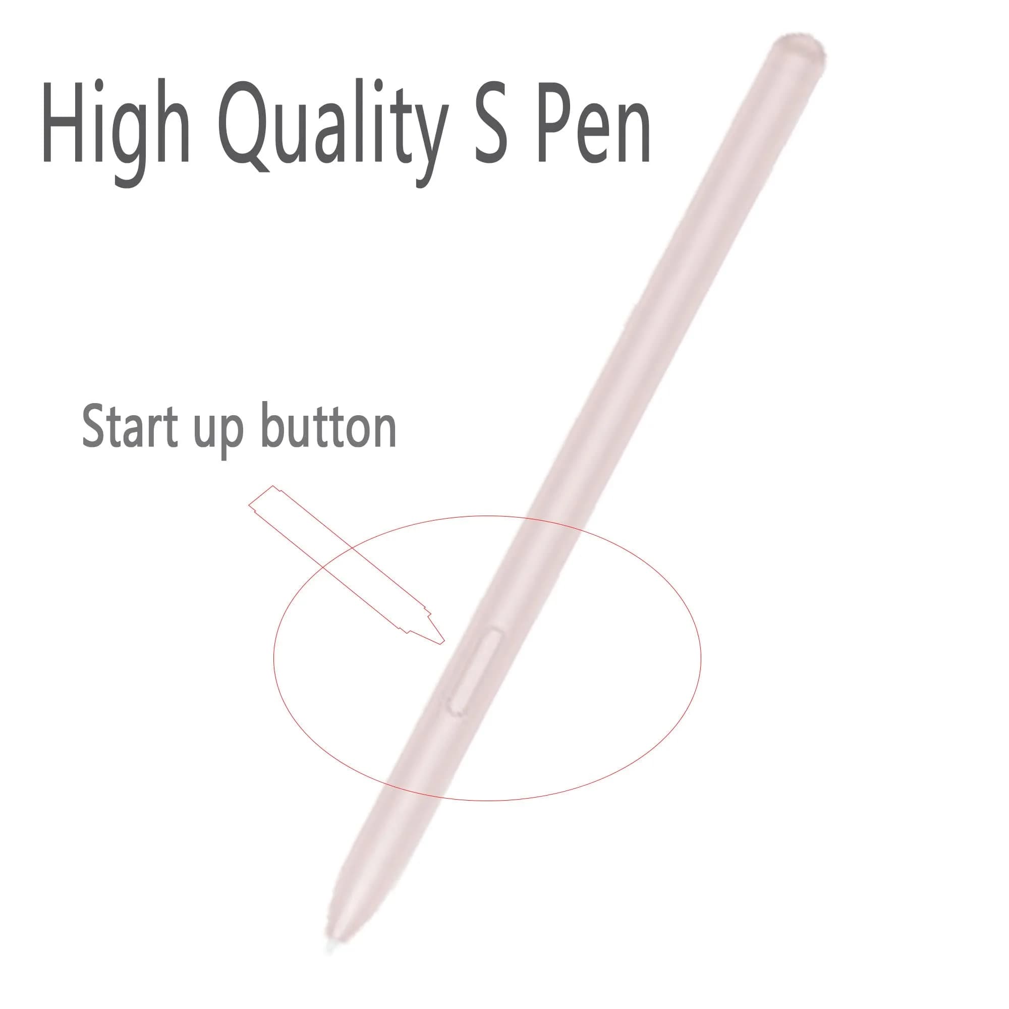 CaoXiong Pink Stylus Pen for Samsung Galaxy Tab S7 FE & S7 | 4096 Pressure Levels | 6 Tips Included - view 2
