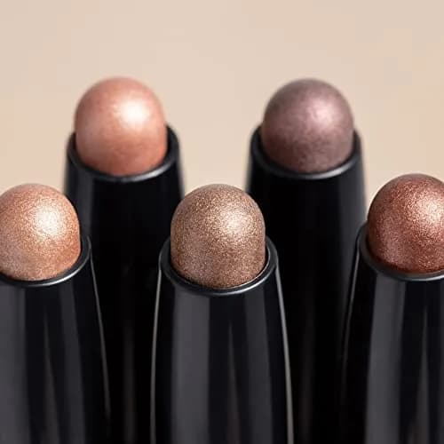 Lune+Aster Dawn to Dusk Cream Shimmer Eyeshadow Stick | Frosted Blush, Long-Lasting, Crease-Resistant (102 characters) thumbnail 4