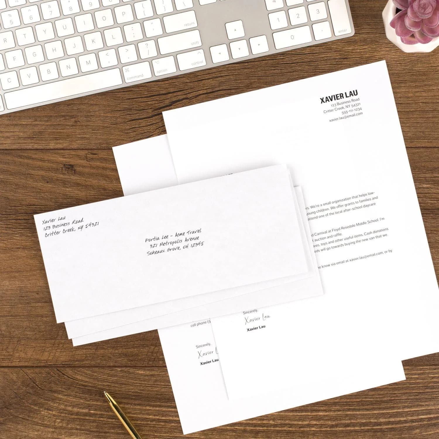 Mead #10 Business Security Envelopes, White, Self-Adhesive Peel & Seal Mailers - 500 Count - view 4