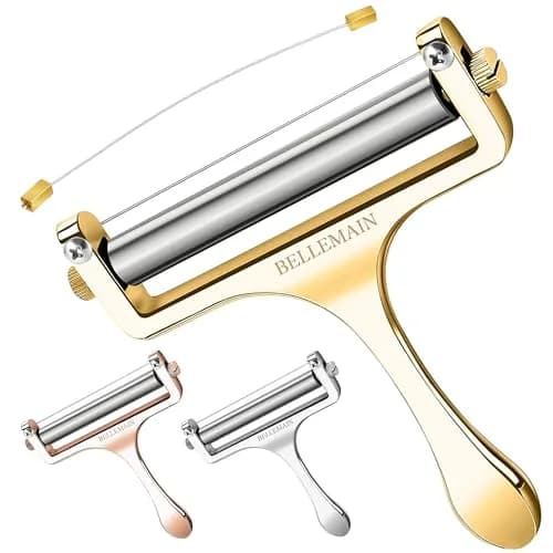 Bellemain Stainless Steel Wire Cheese Slicer with 2 Extra Wires | Adjustable, Durable & Elegant (70-120 chars) thumbnail 1