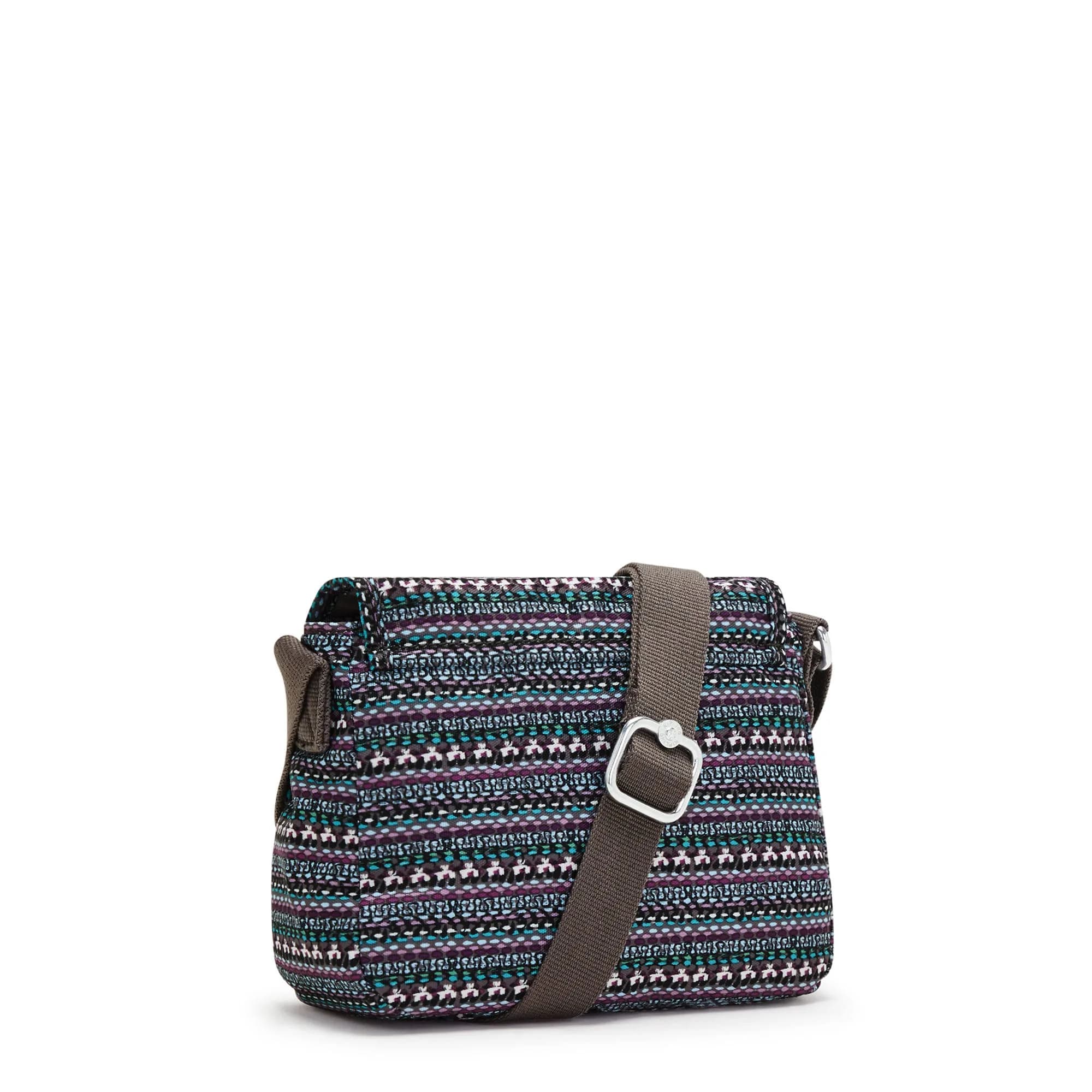 Kipling Sabian Mini Crossbody Bag in Stripy Dots - Lightweight & Water-Resistant - view 4