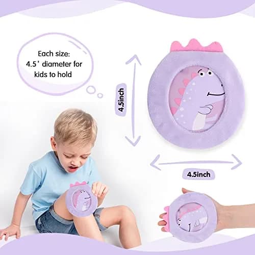 Hilph Kids Ice Packs 3 Pack 12.7cm x 12.7cm (5"x5") | Reusable Gel Hot Cold Packs for Toddlers & Babies thumbnail 3