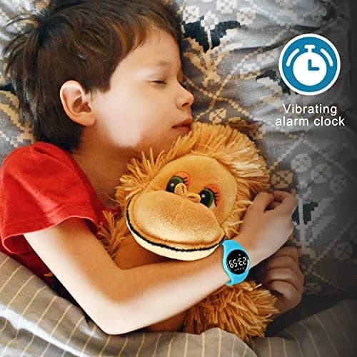 A ALPS Kids Watches for Girls Boys Digital Sport Watch with Step Counter, Waterproof, No App, 50M Waterproof, Ages 5-16 | Fitness Tracker thumbnail 3