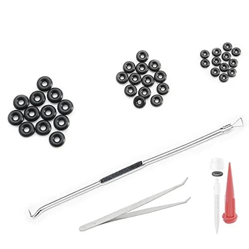 FUSHIPRO Buna-n O-Ring Tool Kit with 3 Sizes, 36 Pieces | Replacement for Mini Dental Implants thumbnail 1