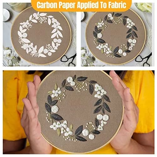 PSLER White Carbon Paper for Tracing - 30Pcs A4 Graphite Transfer Paper | Durable Art Media Paper thumbnail 6