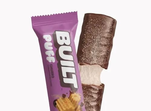 BUILT Puff Protein Bars Churro 12 Count (Pack of 1) | 17g Protein Snack Bar for All-Day Energy thumbnail 7