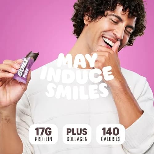 BUILT Puff Protein Bars Churro 12 Count (Pack of 1) | 17g Protein Snack Bar for All-Day Energy thumbnail 3
