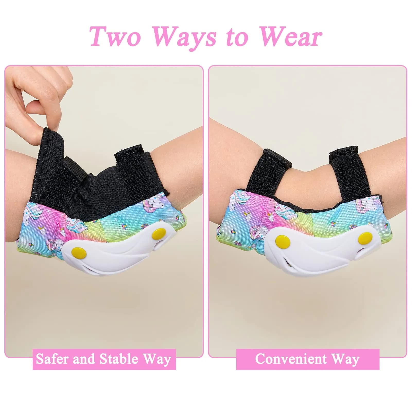 FIODAY Kids Protective Gear Set with Drawstring Bag | Small Size (3-8 Years) - view 5