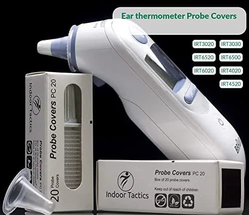 mozeeda 400 Pack Disposable Ear Thermometer Probe Covers | Protects Lens for Accurate Readings thumbnail 5
