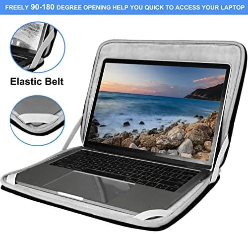 Hsmienk Laptop Case Sleeve 13.3 inch | Shockproof, Water-Resistant Computer Cover for 13.3" Laptop thumbnail 3