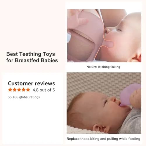 Smily Mia Penguin Teether | BPA-Free Silicone Baby Teething Toy for 0-6 Months thumbnail 4