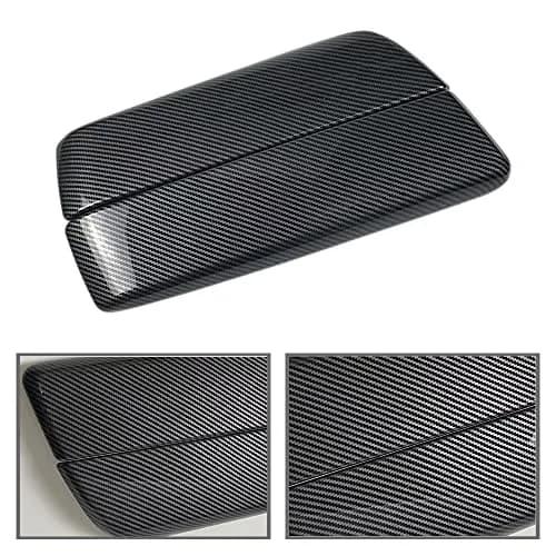 CHUANGHUI BMW 5 Series G30 & 6 Series GT Center Armrest Box Cover | Carbon Fiber Style, 2pcs Set, Adhesive Installation thumbnail 6