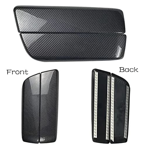 CHUANGHUI BMW 5 Series G30 & 6 Series GT Center Armrest Box Cover | Carbon Fiber Style, 2pcs Set, Adhesive Installation thumbnail 7