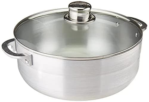 Uniware Heavy Gauge Aluminum Caldero Set of 6 | 1.7-13 QT | Superior Heat Distribution thumbnail 4