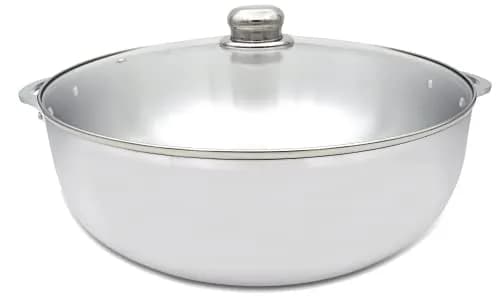 Uniware Heavy Gauge Aluminum Caldero Set of 6 | 1.7-13 QT | Superior Heat Distribution thumbnail 6