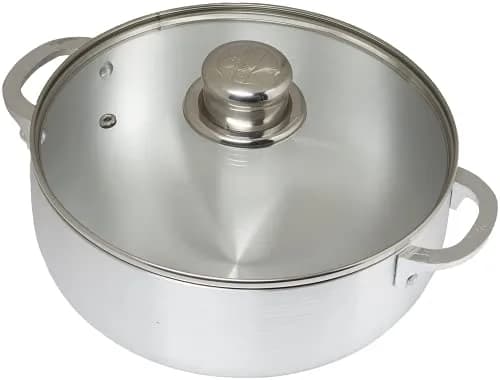Uniware Heavy Gauge Aluminum Caldero Set of 6 | 1.7-13 QT | Superior Heat Distribution thumbnail 3