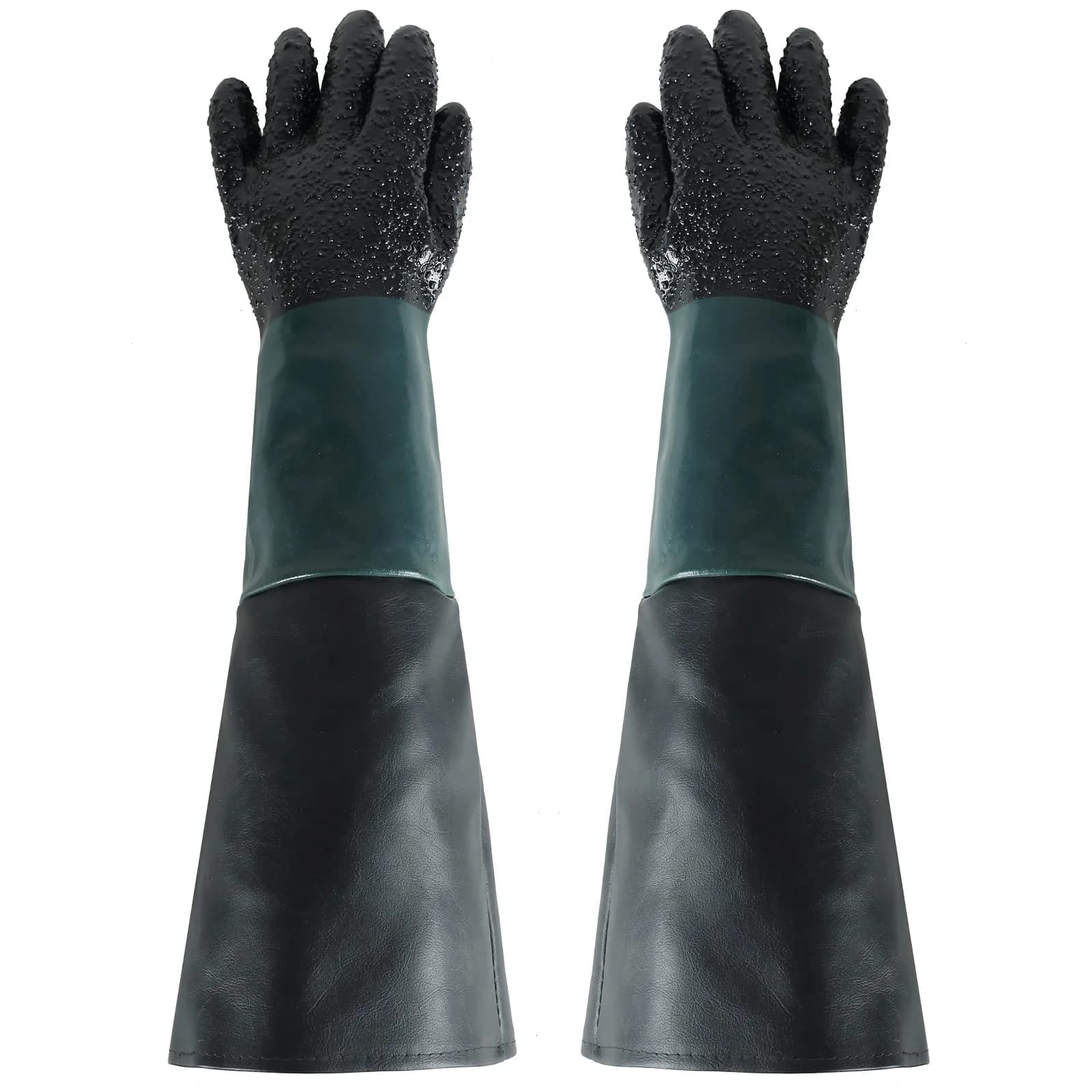 ATPEAM Heavy Duty Sandblasting Gloves 60cm (23.6") | Double-Sewn Seams for Durability - main product image