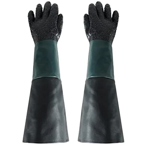 ATPEAM Heavy Duty Sandblasting Gloves 60cm (23.6") | Double-Sewn Seams for Durability thumbnail 1