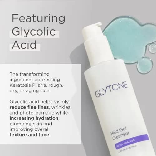 Glytone Mild Gel Exfoliating Cleanser 13.5 fl Oz | Fragrance-Free & Vegan Skin Care thumbnail 3