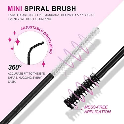 CALAILIS Lash Bond and Seal for Cluster Lashes | Waterproof & Sweat-Proof, 7+ Day Hold thumbnail 3