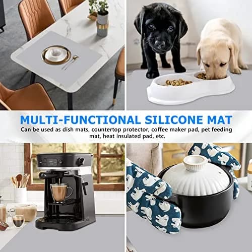 Gartful Oversize Silicone Craft Mat 80cm x 60cm (31.5" x 23.6") | Protects Surfaces from Resin, Paint & Heat thumbnail 6