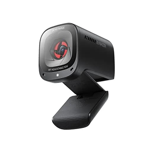 Anker PowerConf C200 2K Webcam for PC/Laptop/Mac, Low-Light Correction | Ultra-Clear Video & AI Noise Cancellation thumbnail 1