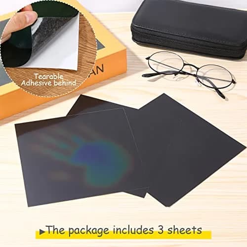Spakon Heat Sensitive Sheets 6 x 6 Inch (15 x 15 cm) | Color Changing Science Experiment Material thumbnail 2