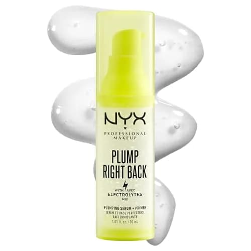 NYX PROFESSIONAL MAKEUP Plump Right Back Plumping Serum & Primer, 30ml | Hyaluronic Acid & Vitamins for All Skin Types thumbnail 1