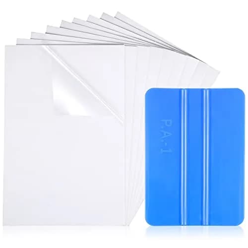 Zonon Windshield Sticker Applicator 4x6 in | Static Cling Window Film for Car Windows thumbnail 1