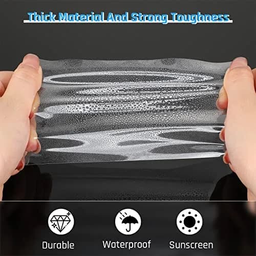 Zonon Windshield Sticker Applicator 4x6 in | Static Cling Window Film for Car Windows thumbnail 6