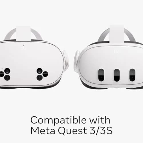 Meta Quest Carrying Case for Quest 3/3S & Controllers | 32.4cm (12.75 in) Black thumbnail 9