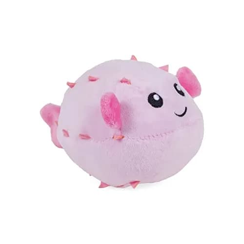 Petface Planet Pippa Puffa Fish Eco-Friendly Plush Dog Toy 18cm (7in) | Recycled Materials & Built-in Squeaker thumbnail 1