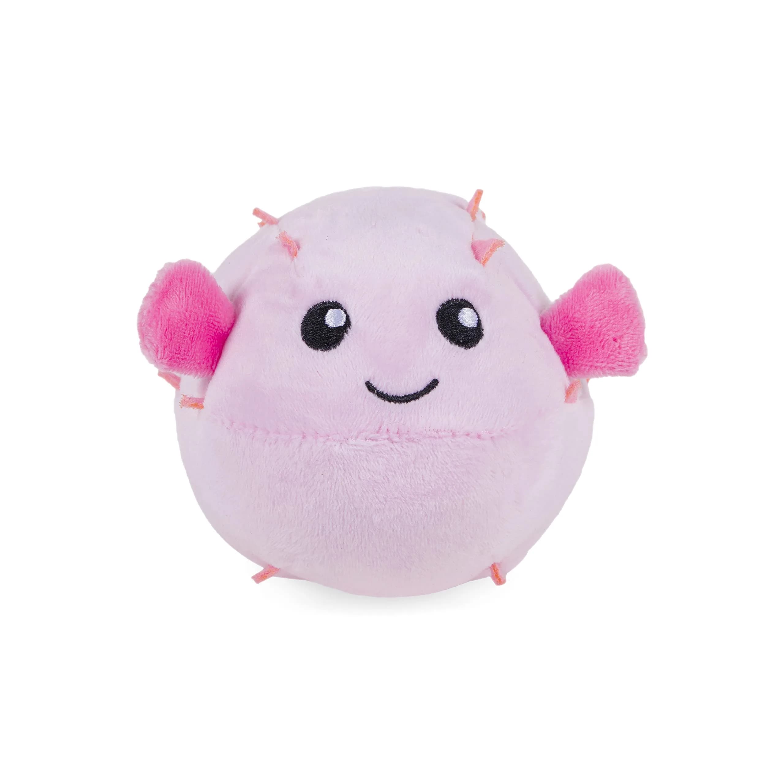 Petface Planet Pippa Puffa Fish Eco-Friendly Plush Dog Toy 18cm (7in) | Recycled Materials & Built-in Squeaker - view 2