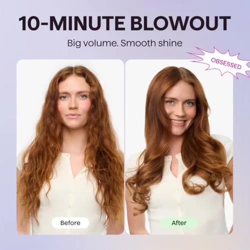 wavytalk 5 in 1 Curling Iron Set with Heated Round Brush | 0.5-1.25 inch Ceramic Barrels for Glamorous Styles thumbnail 4