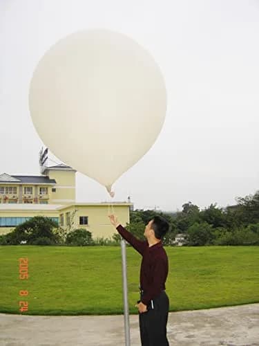 Nballoon Professional Weather Balloon 1.83 m (6 ft) | Lift Altitude 26,000m thumbnail 6