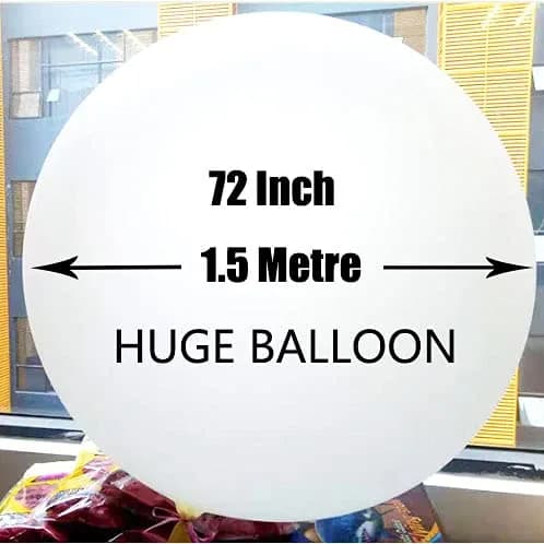 Nballoon Professional Weather Balloon 1.83 m (6 ft) | Lift Altitude 26,000m thumbnail 2