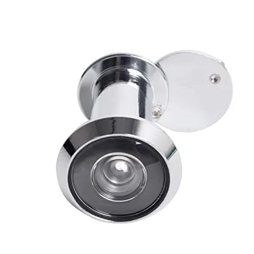 Junxave Door Viewer Peephole Solid Brass 220° Privacy Cover | Heavy Duty Security for Doors 35–55mm thumbnail 1