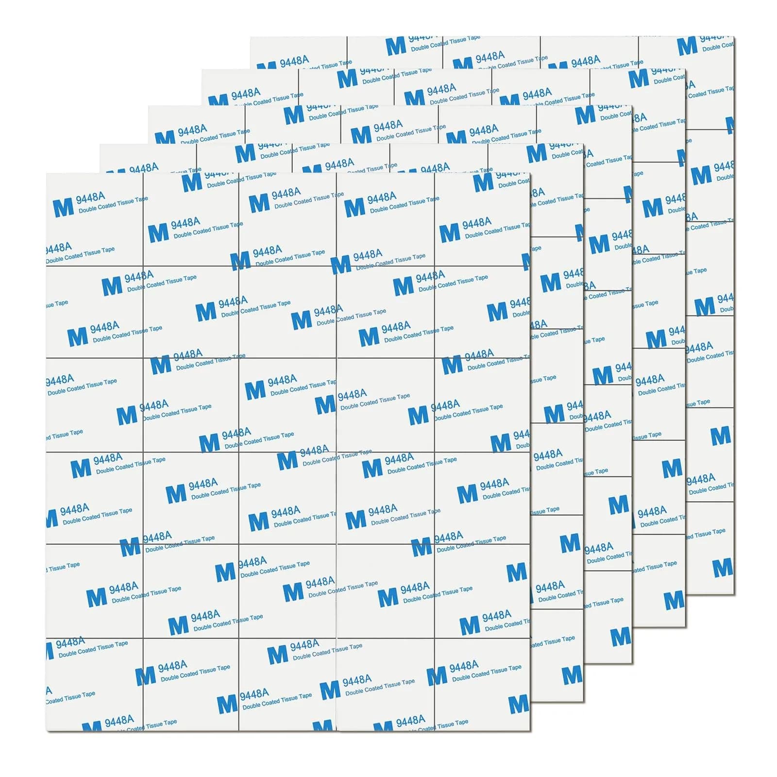 UPINS Black 180 Pack Double Sided Foam Tape Squares | 40mm x 40mm (1.57" x 1.57") x 3mm Thick - main product image