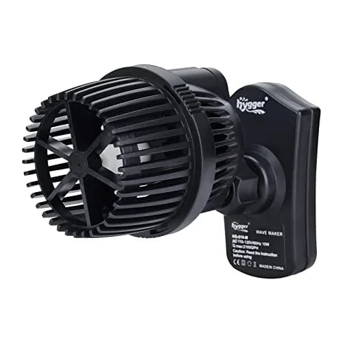 hygger 2100 GPH Aquarium Wave Maker Pump with Magnetic Suction Base & 360° Rotation | 12W Powerhead for 75-130 Gal Tanks thumbnail 1