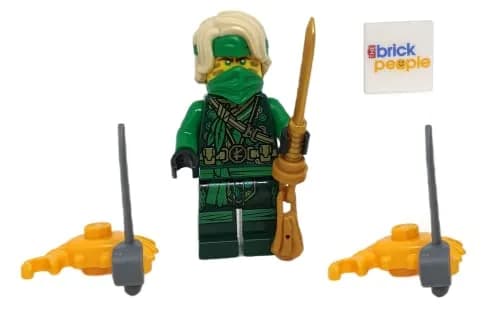 LEGO Ninjago Lloyd Minifigure with Hair and Bandana | Educational Toy Figure for Kids 3-6 thumbnail 1